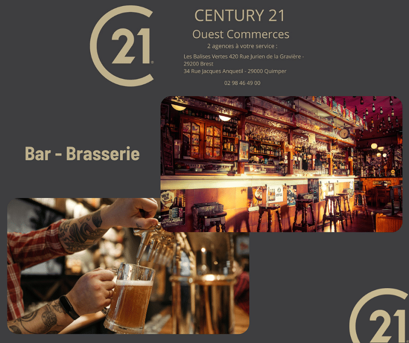 Vente fond de commerce Bar Brasserie Tabac BREST