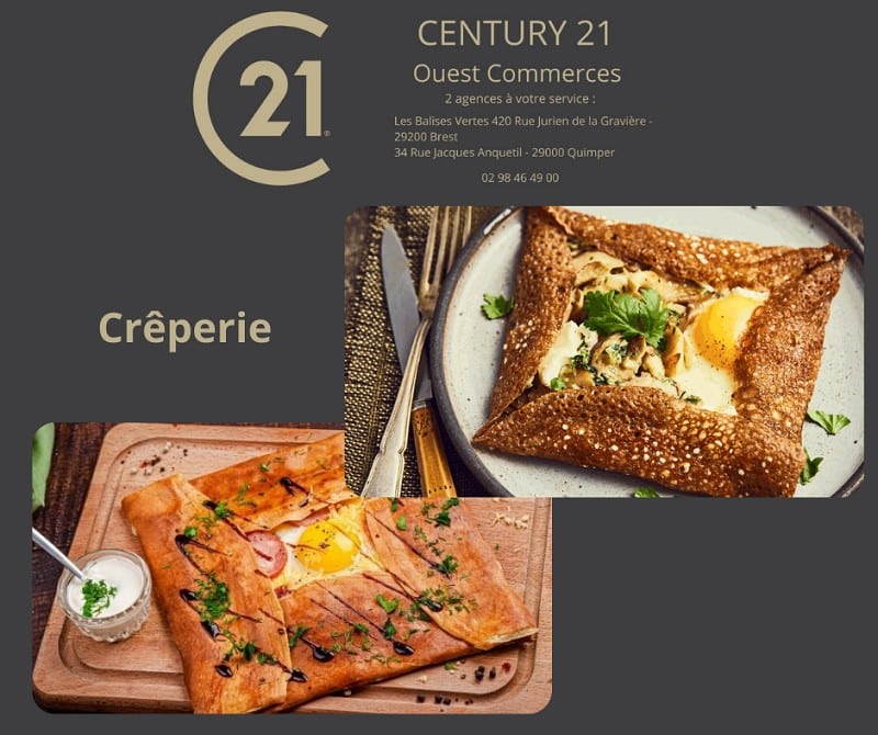 Vente fond de commerce Restaurant QUIMPER
